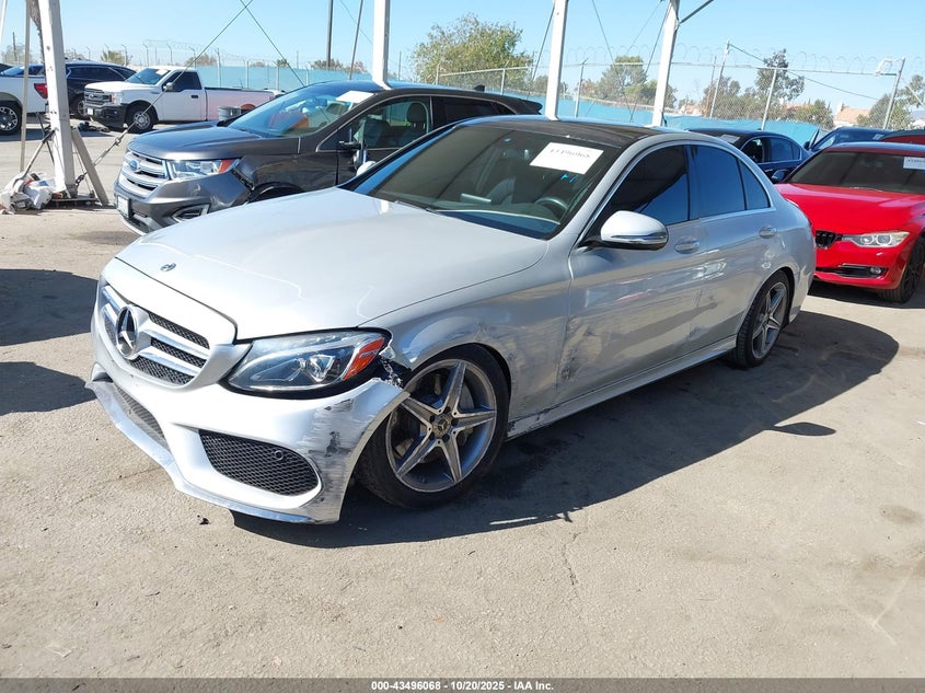 55SWF4JB2JU279999 2018 MERCEDES-BENZ C-KLASSE photo no. 2