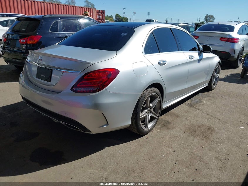 55SWF4JB2JU279999 2018 MERCEDES-BENZ C-KLASSE photo no. 4