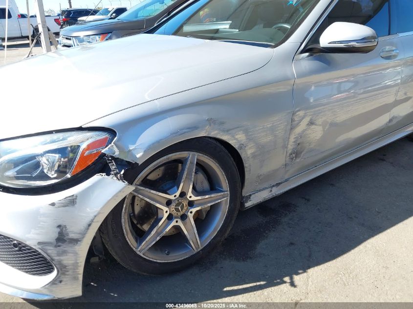 2018 Mercedes-Benz C 300 VIN: 55SWF4JB2JU279999 Lot: 43496068