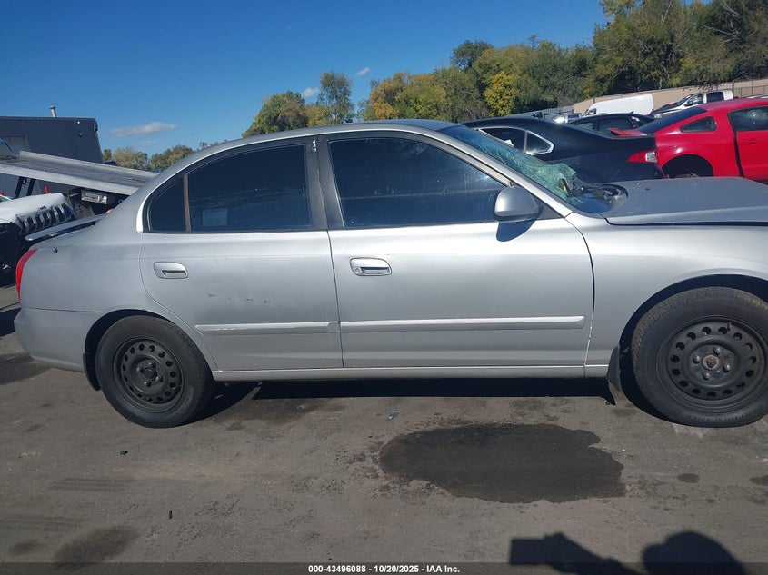 2002 Hyundai Elantra Gls VIN: KMHDN45D22U389429 Lot: 43496088