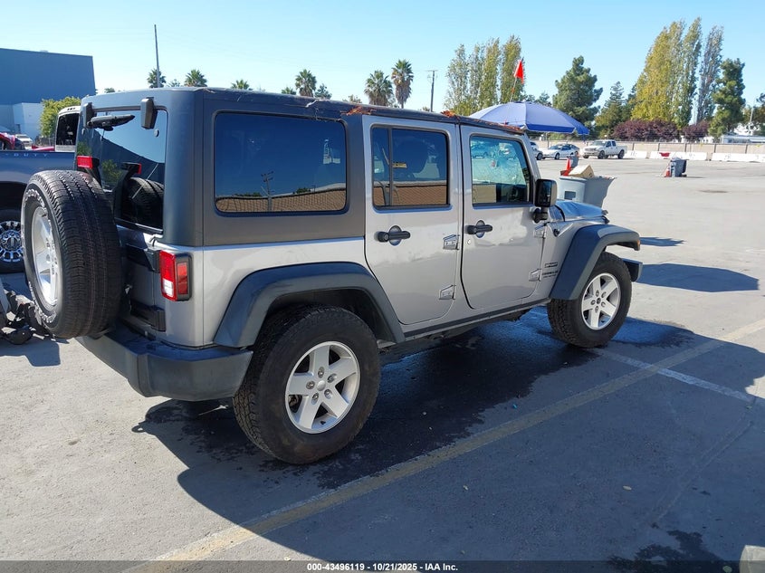 2017 JEEP WRANGLER UNLIMITED SPORT 4X4 1C4BJWDG0HL699401