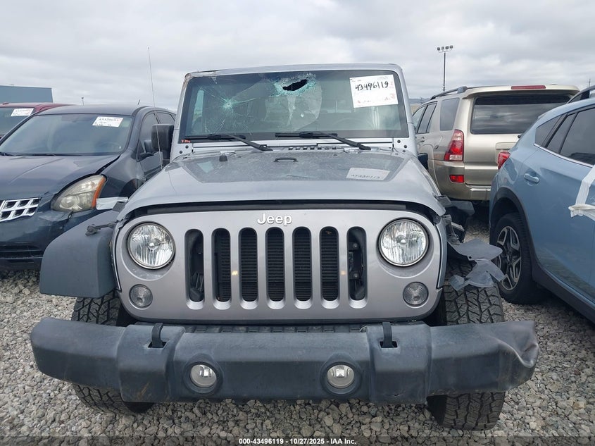 2017 JEEP WRANGLER UNLIMITED SPORT 4X4 1C4BJWDG0HL699401