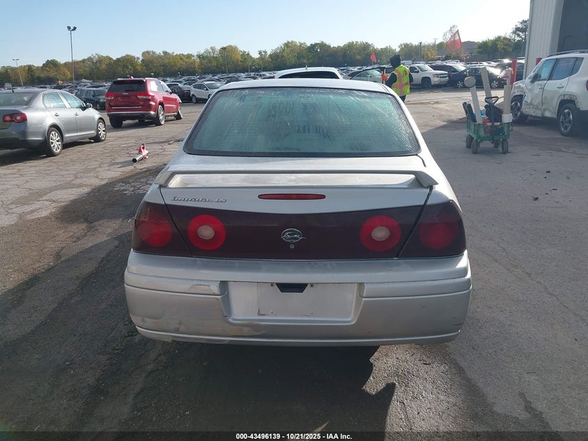 2004 Chevrolet Impala Ls VIN: 2G1WH52K249189642 Lot: 43496139