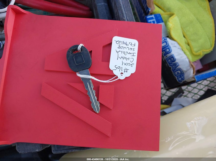 2004 Chevrolet Impala Ls VIN: 2G1WH52K249189642 Lot: 43496139