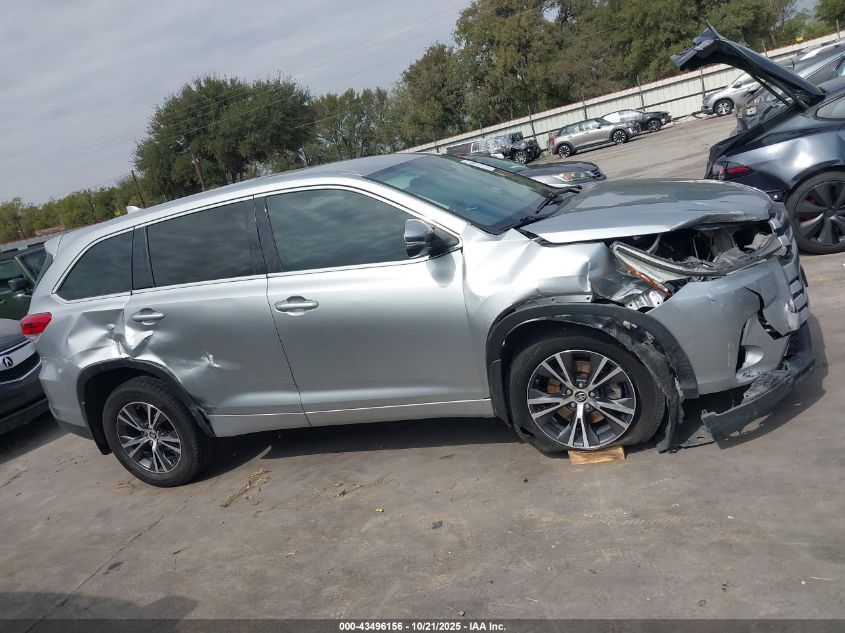 2017 Toyota Highlander Le Plus VIN: 5TDZZRFH5HS230219 Lot: 43496156