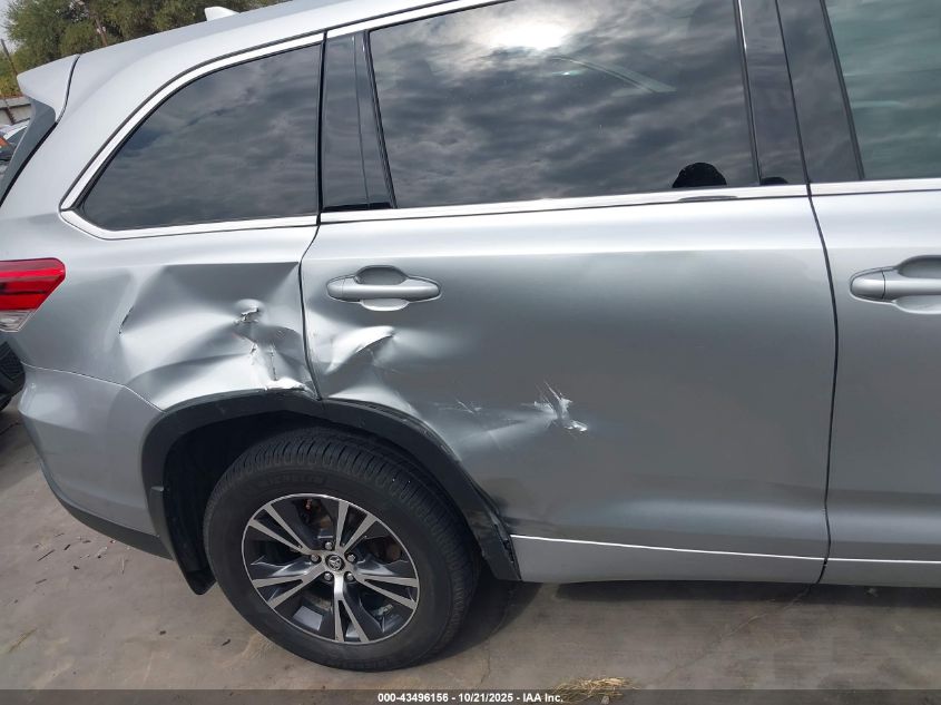 2017 Toyota Highlander Le Plus VIN: 5TDZZRFH5HS230219 Lot: 43496156