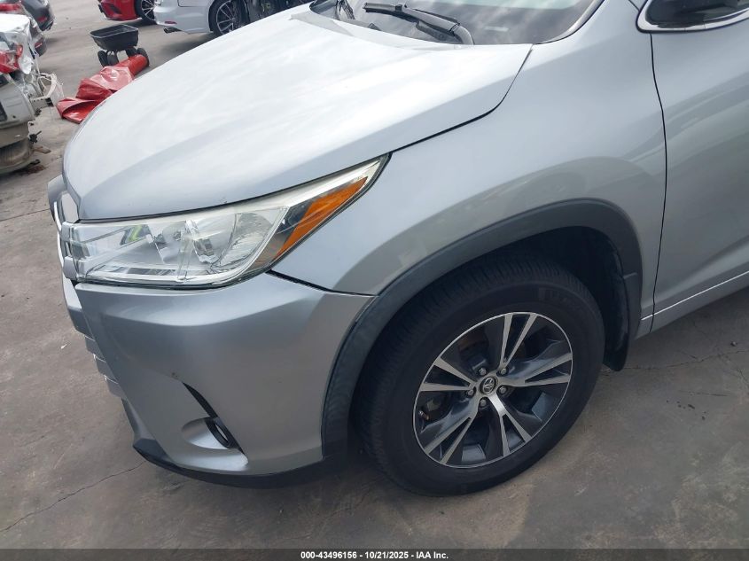 2017 Toyota Highlander Le Plus VIN: 5TDZZRFH5HS230219 Lot: 43496156