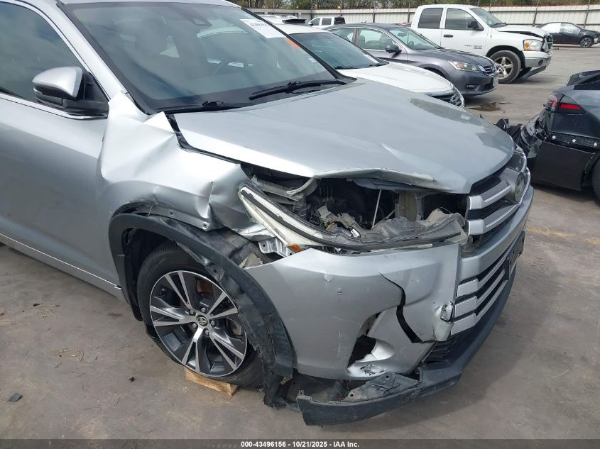 2017 Toyota Highlander Le Plus VIN: 5TDZZRFH5HS230219 Lot: 43496156