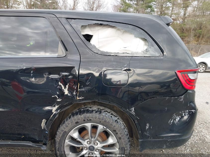 2020 Dodge Durango Gt Plus Awd VIN: 1C4RDJDG4LC339498 Lot: 43496161