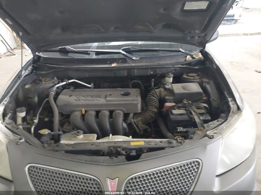 2007 Pontiac Vibe VIN: 5Y2SL658X7Z440704 Lot: 43496163