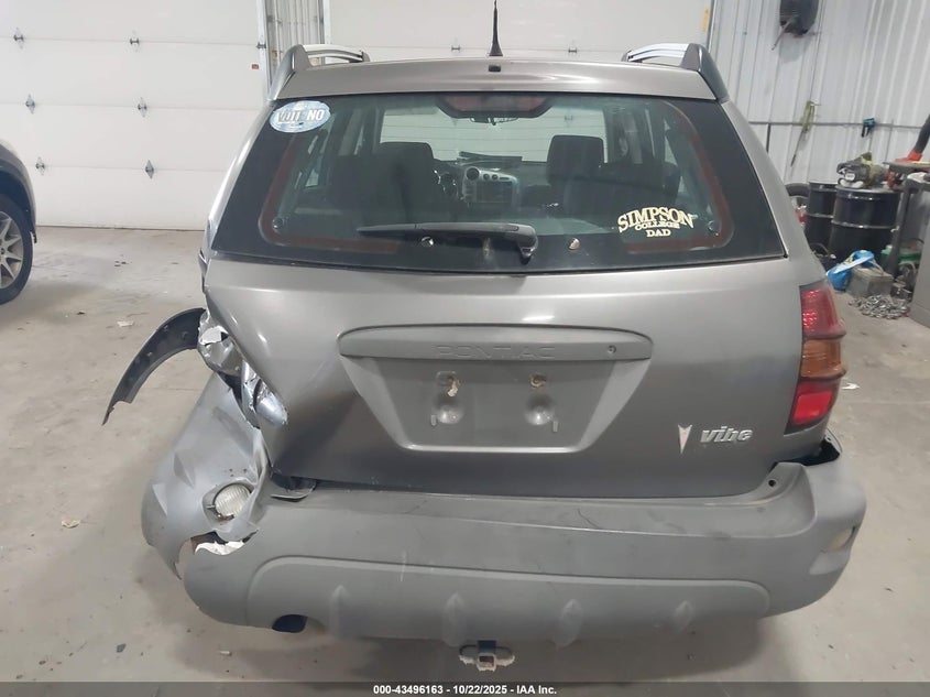 2007 Pontiac Vibe VIN: 5Y2SL658X7Z440704 Lot: 43496163