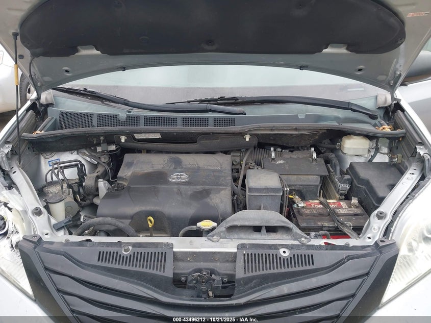 2013 TOYOTA SIENNA L V6 7 PASSENGER 5TDZK3DC1DS402815