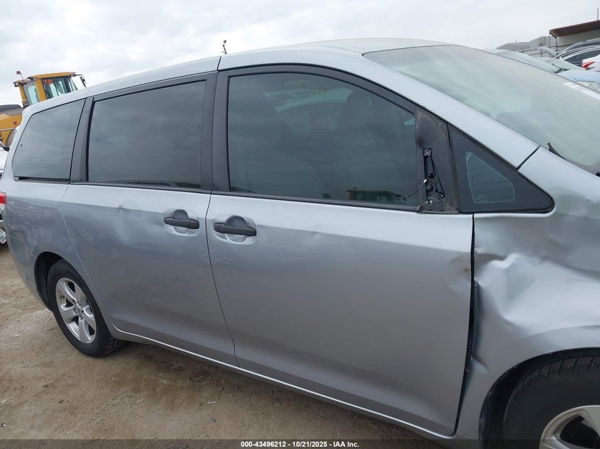 2013 TOYOTA SIENNA L V6 7 PASSENGER 5TDZK3DC1DS402815