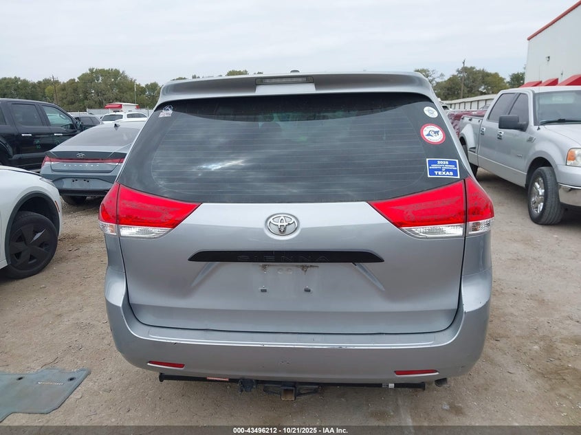 2013 TOYOTA SIENNA L V6 7 PASSENGER 5TDZK3DC1DS402815