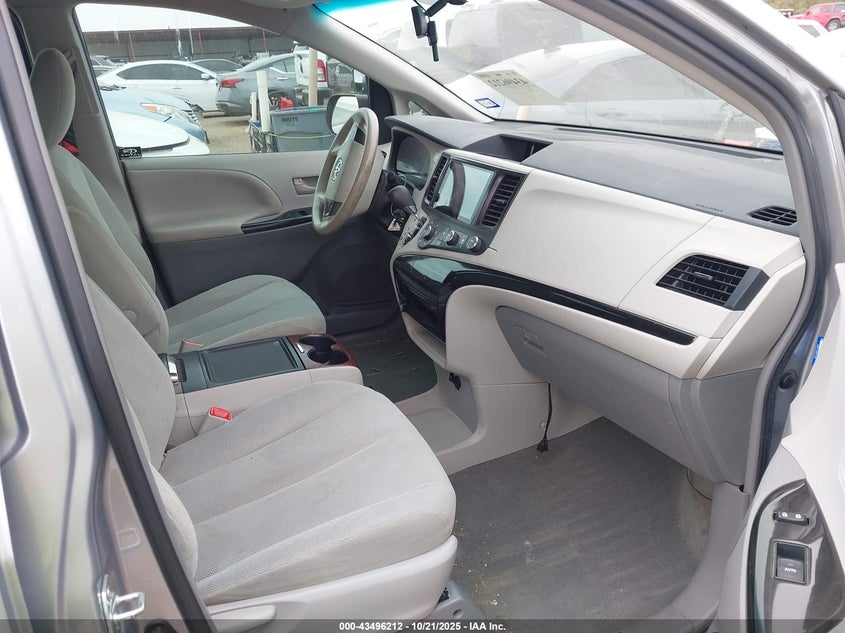 2013 TOYOTA SIENNA L V6 7 PASSENGER 5TDZK3DC1DS402815