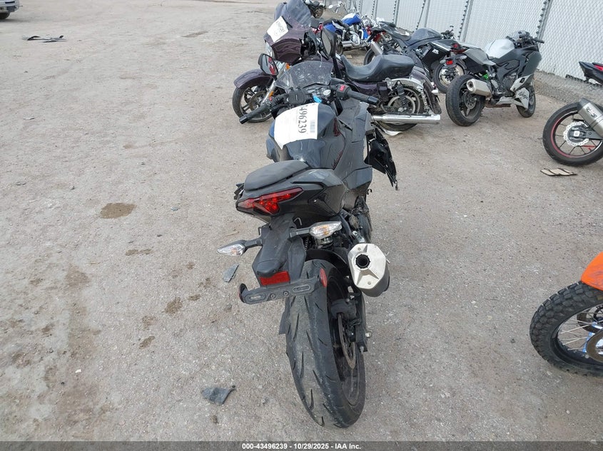 2024 Kawasaki Ex500 VIN: ML5EXGG14RDA25186 Lot: 43496239