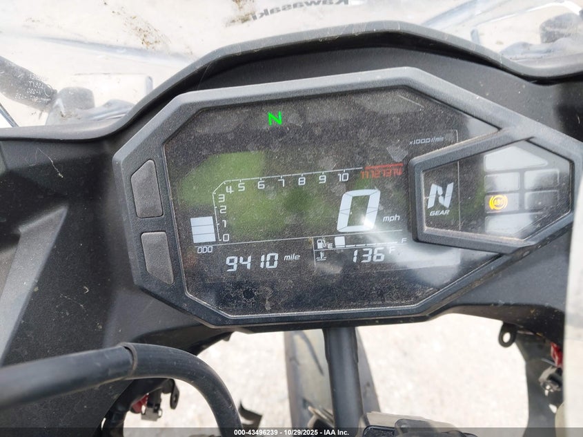 2024 Kawasaki Ex500 VIN: ML5EXGG14RDA25186 Lot: 43496239