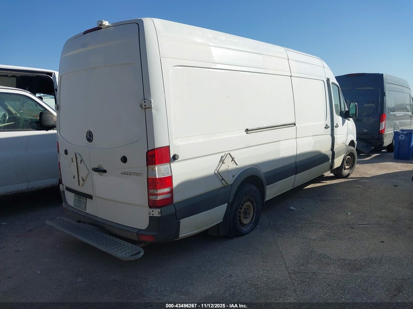 2011 Mercedes-Benz Sprinter 2500 High Roof VIN: WD3PE8CB4B5580400 Lot: 43496267