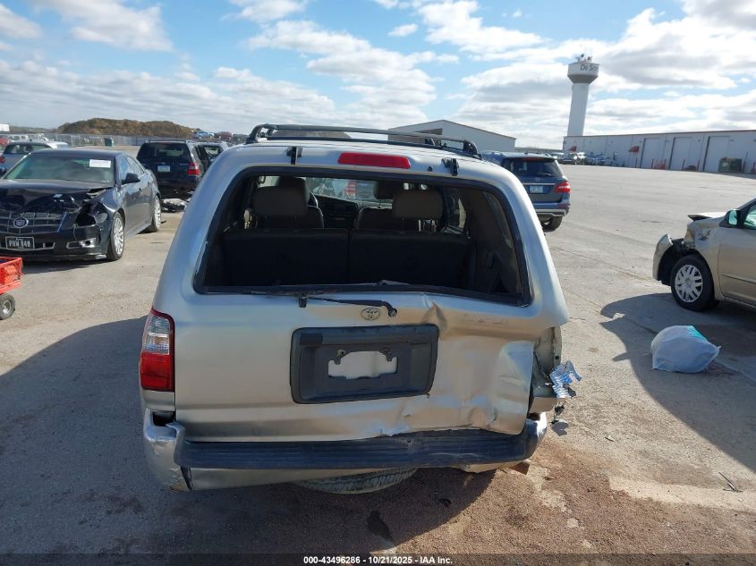 2001 Toyota 4Runner Limited V6 VIN: JT3HN87R910342981 Lot: 43496286