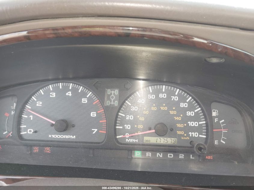 2001 Toyota 4Runner Limited V6 VIN: JT3HN87R910342981 Lot: 43496286