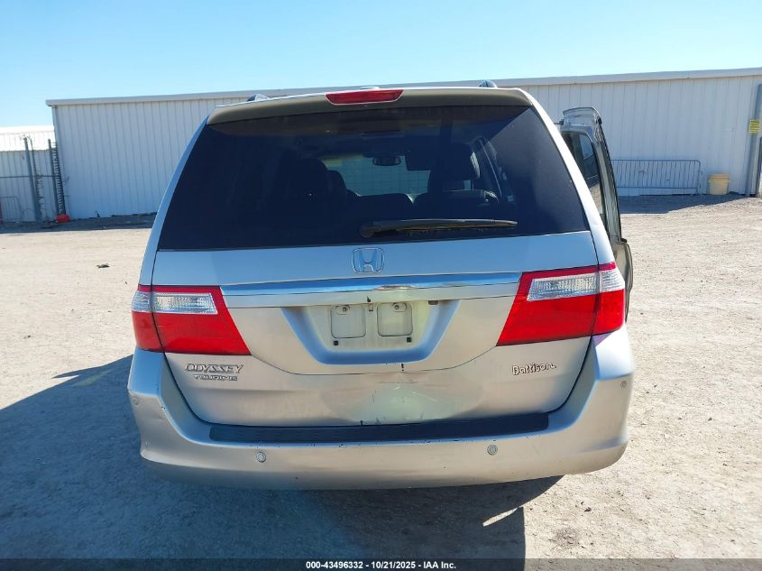 2007 Honda Odyssey Touring VIN: 5FNRL38887B081738 Lot: 43496332