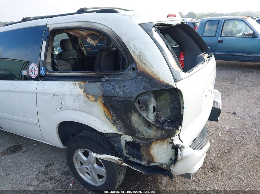 2007 Dodge Grand Caravan Sxt VIN: 2D4GP44L67R101455 Lot: 43496373