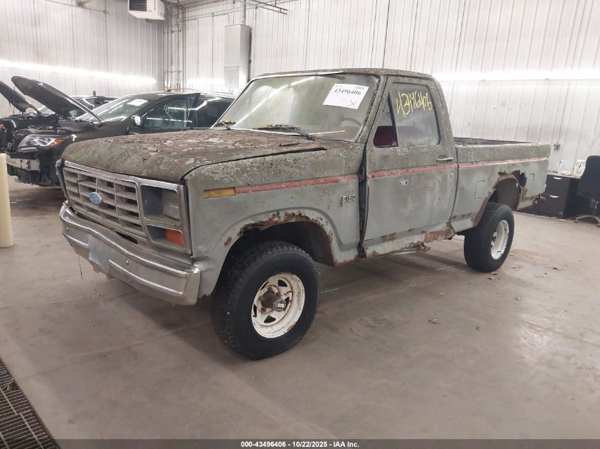 1FTEF14YXDPA24510 1983 FORD F-150 photo no. 2