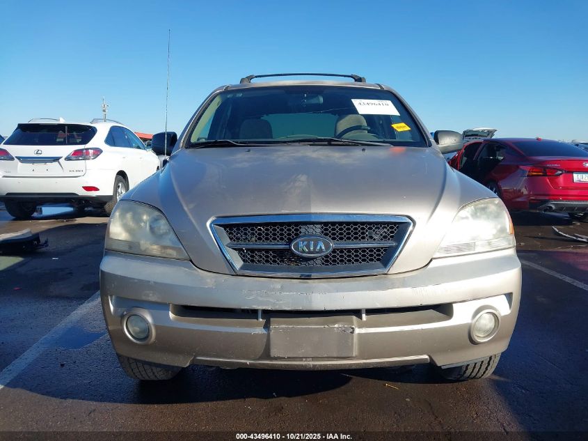 2006 Kia Sorento Ex/Lx VIN: KNDJD733765523034 Lot: 43496410