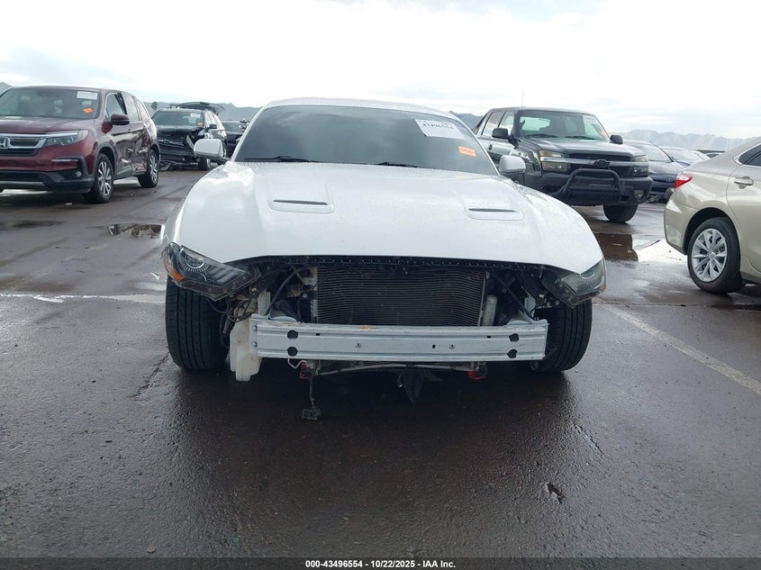 2020 Ford Mustang 5.0 Gt Fastback White Lot 111043496554 Vin 1FA6P8CF8L5173461