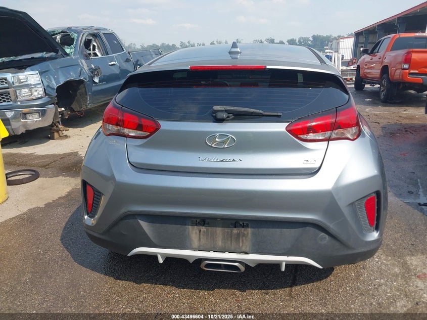 2019 HYUNDAI VELOSTER 2.0 KMHTG6AF7KU018260