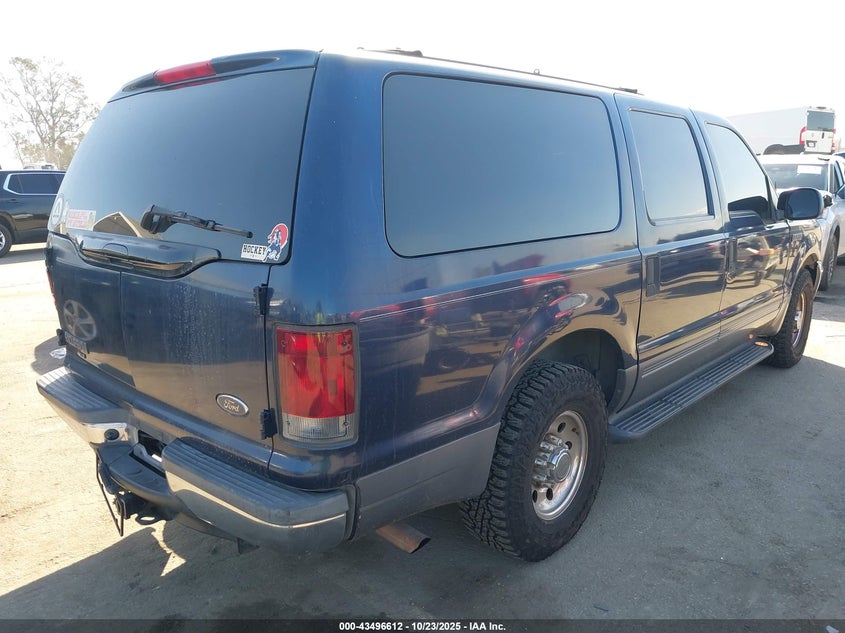 1FMNU40S73EA24950 2003 FORD EXCURSION photo no. 4