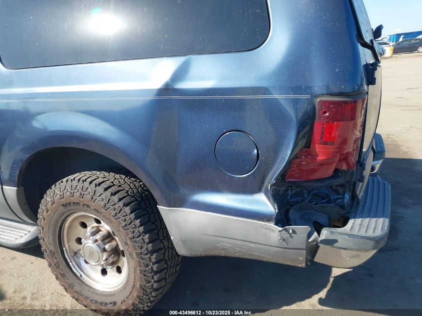 2003 Ford Excursion Xlt VIN: 1FMNU40S73EA24950 Lot: 43496612