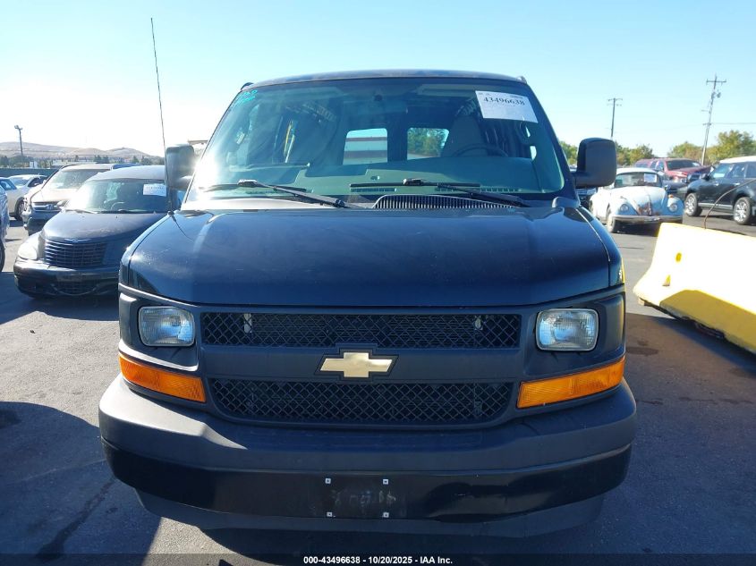2017 Chevrolet Express 2500 Work Van VIN: 1GCWGAFF4H1302971 Lot: 43496638