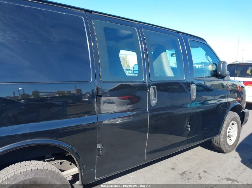 2017 Chevrolet Express 2500 Work Van VIN: 1GCWGAFF4H1302971 Lot: 43496638