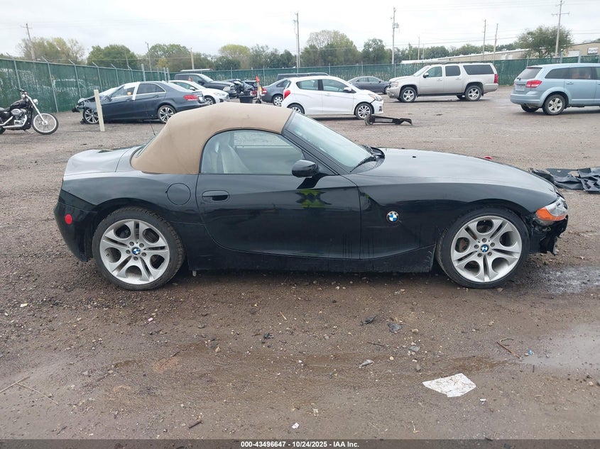2003 BMW Z4 3.0I VIN: 4USBT53483LU02423 Lot: 43496647