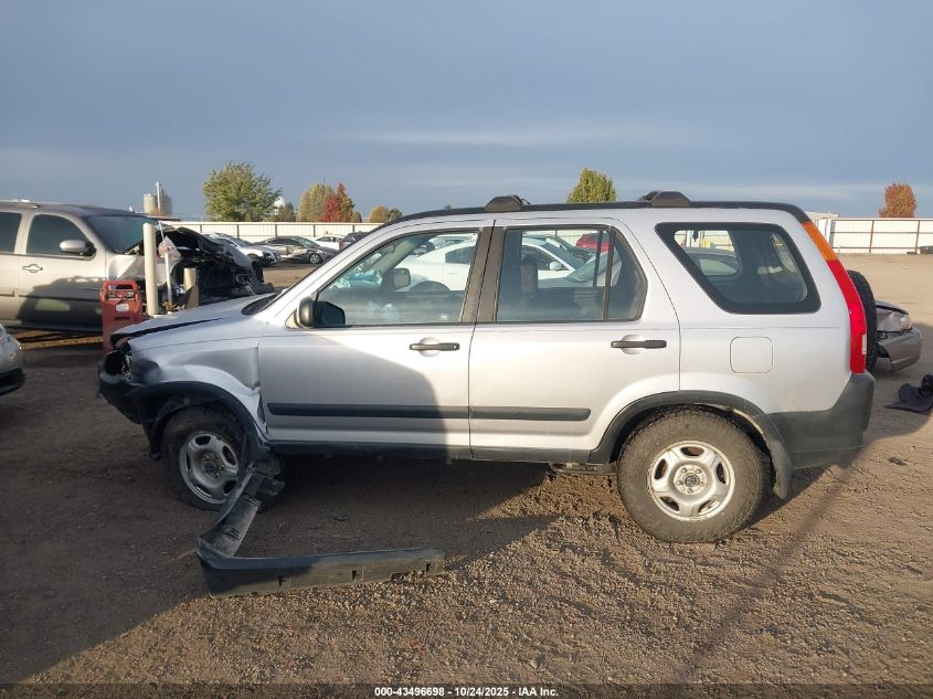 2002 Honda Cr-V Lx VIN: JHLRD78402C091867 Lot: 43496698