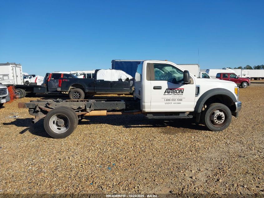 2017 Ford F-550 Chassis Xl VIN: 1FDUF5GY5HEB23103 Lot: 43496715