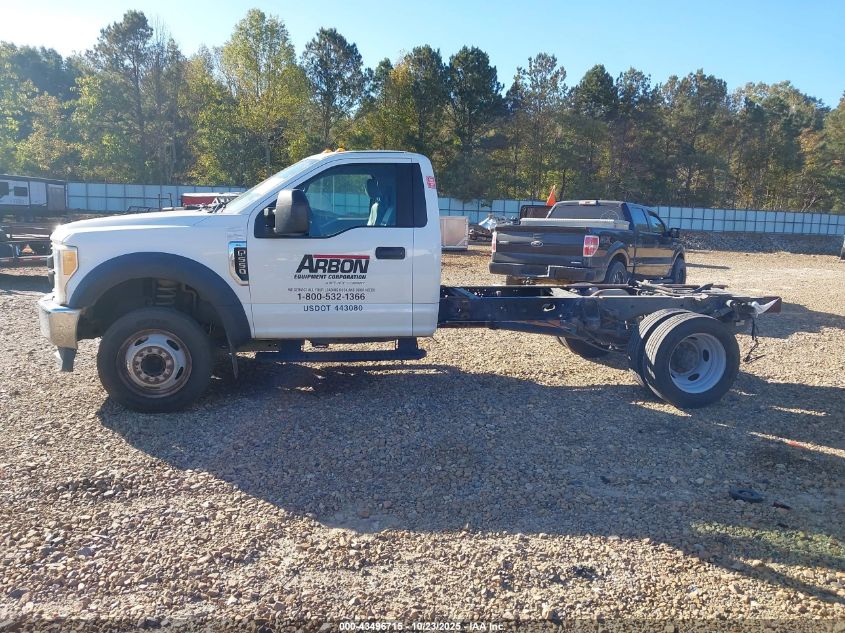 2017 Ford F-550 Chassis Xl VIN: 1FDUF5GY5HEB23103 Lot: 43496715