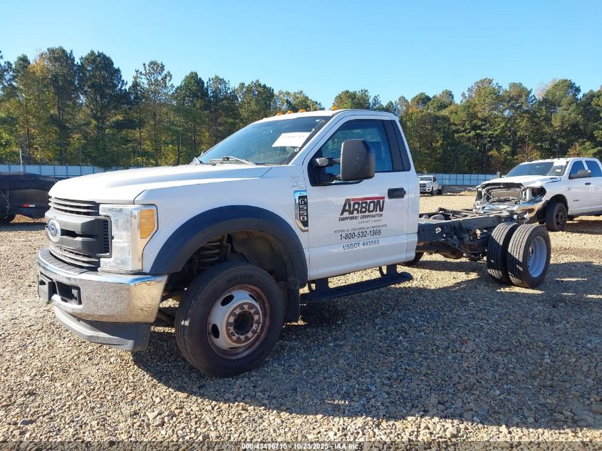 2017 Ford F-550 Chassis Xl VIN: 1FDUF5GY5HEB23103 Lot: 43496715