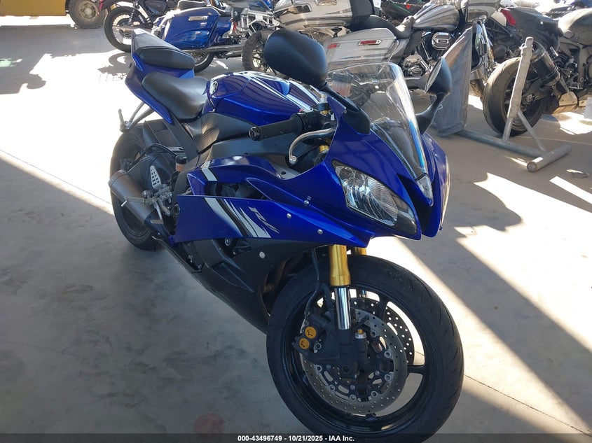 YAMAHA YZFR6 2006. Lot# 43496749. VIN JYARJ12EX6A006681. Photo 1