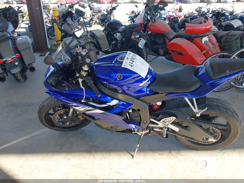 2006 Yamaha Yzfr6 L VIN: JYARJ12EX6A006681 Lot: 43496749
