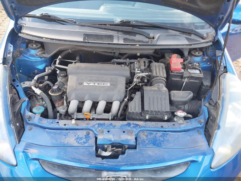 2008 Honda Fit Sport VIN: JHMGD38668S045889 Lot: 43496766