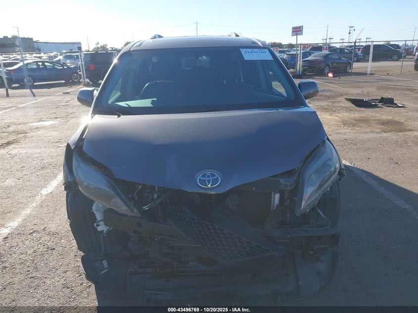 2017 TOYOTA SIENNA SE 8 PASSENGER 5TDXZ3DC1HS857060