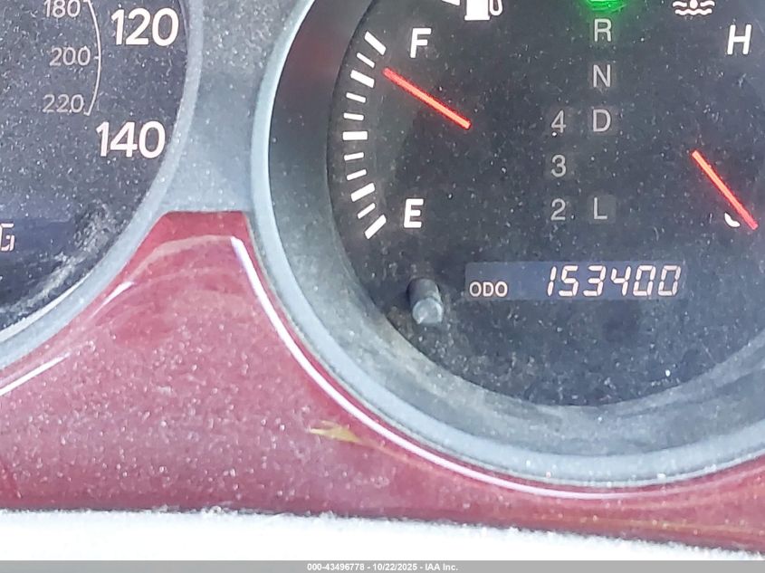 2004 Lexus Es 330 VIN: JTHBA30G245053794 Lot: 43496778