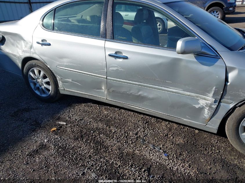 2004 Lexus Es 330 VIN: JTHBA30G245053794 Lot: 43496778