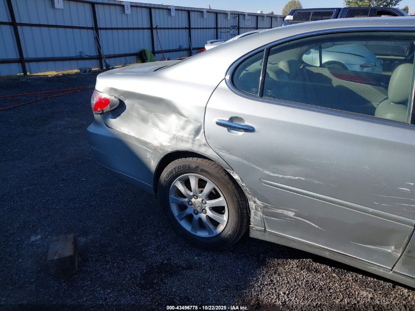 2004 Lexus Es 330 VIN: JTHBA30G245053794 Lot: 43496778