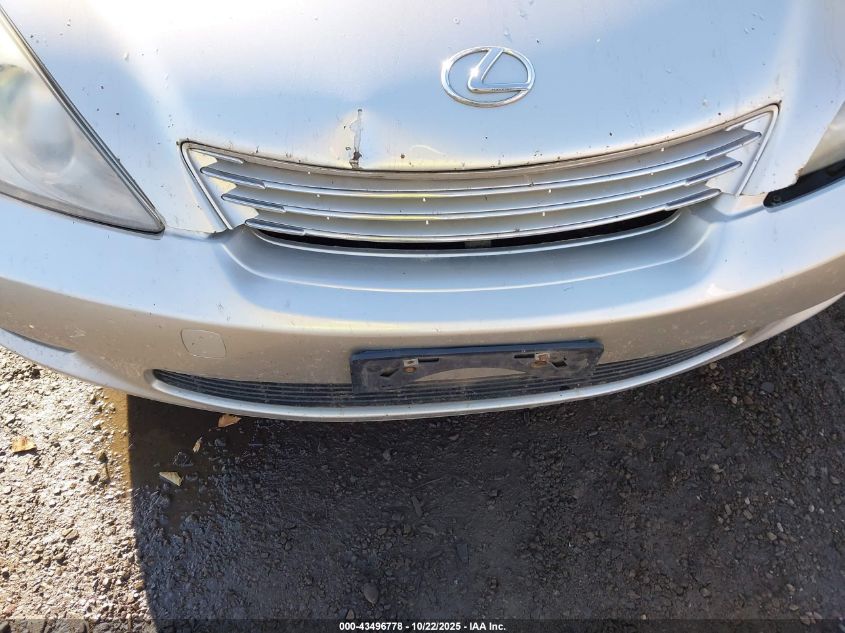 2004 Lexus Es 330 VIN: JTHBA30G245053794 Lot: 43496778