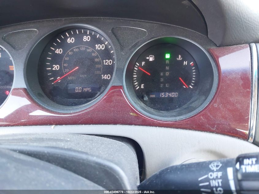 2004 Lexus Es 330 VIN: JTHBA30G245053794 Lot: 43496778