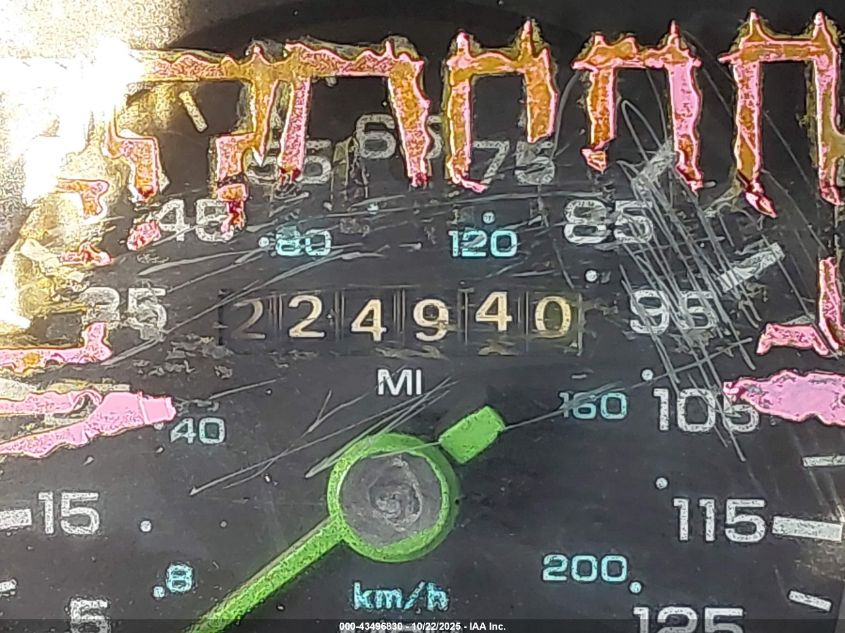 1993 Dodge Dakota VIN: 1B7FL26Y0PS145760 Lot: 43496830