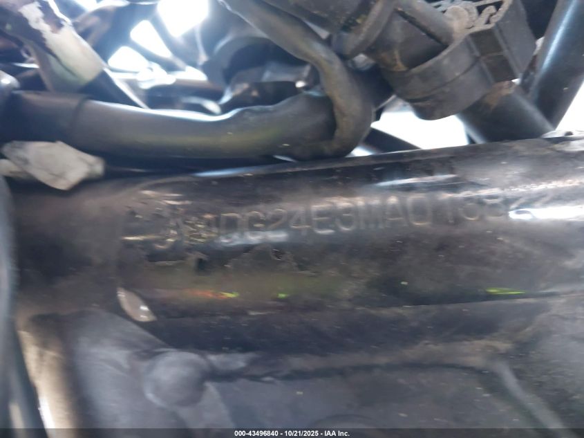 2021 Yamaha Xt250 VIN: JYADG24E3MA013822 Lot: 43496840